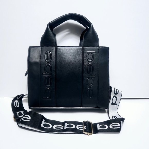 bebe Hana black sachet crossbody bag - Picture 3 of 17